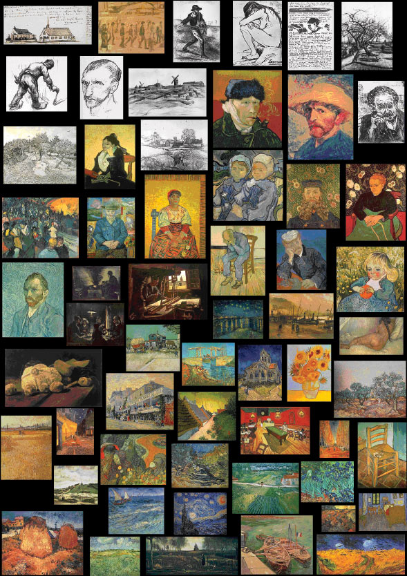 Tableaux de VAN GOGH